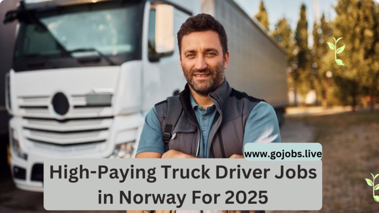 High Paying Truck Driver Jobs in Norway For 2025